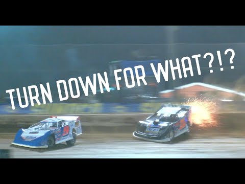 Golden Isles Speedway- Super Late Models - dirt track racing video image