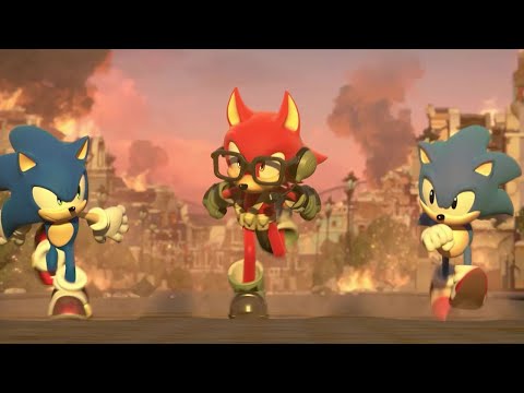 7 Minutes of Sonic Forces Gameplay - E3 2017 - UCKy1dAqELo0zrOtPkf0eTMw