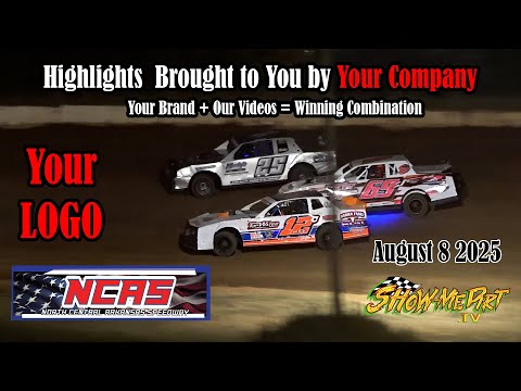 Highlights Brought to You by Your Company  📌 North Central Arkansas Speedway 📌 August 8 2025 - dirt track racing video image