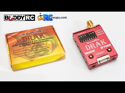 DragonriderFPV DRAK 5.8GHz Video Transmitter - RCGroups.com Review - UCJzsUtdVmUWXTErp9Z3kVsw