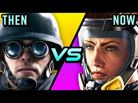 Rainbow Six Siege - Then Vs Now - Evolution From Beta To Now | The Leaderboard - UCkYEKuyQJXIXunUD7Vy3eTw