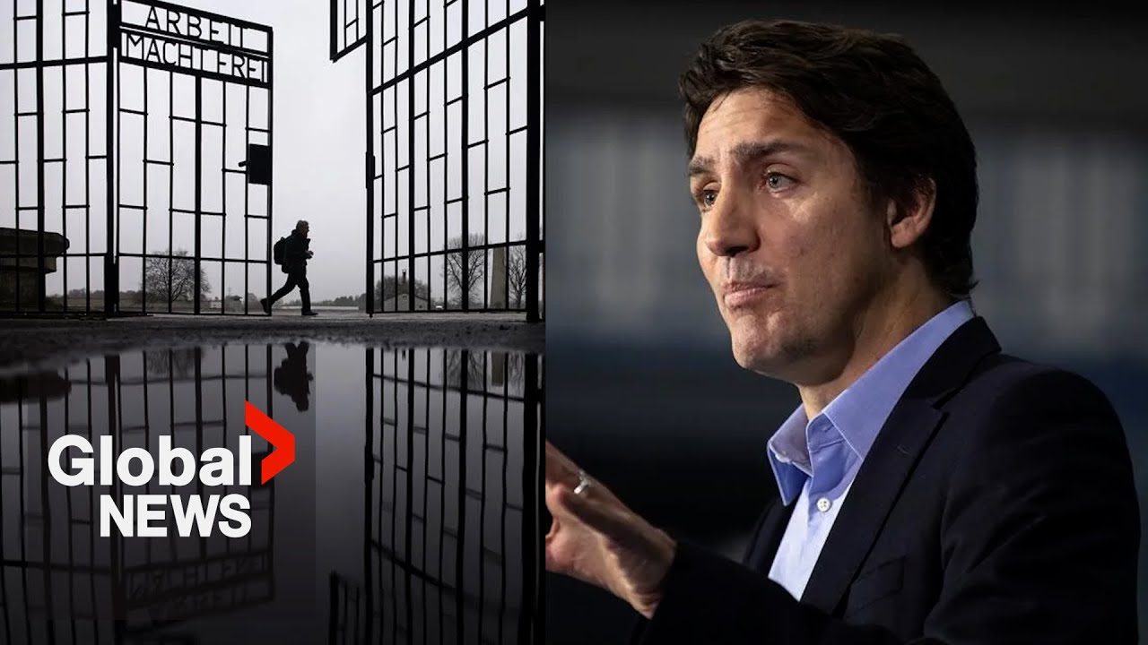 Holocaust remembrance day: Trudeau says “dark corners” of antisemitism on the rise in Canada | FULL
