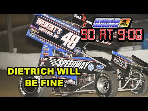 SprintCarUnlimited 90 at 9 for Thursday, February 13th: Danny Dietrich will be fine in 2025 - dirt track racing video image