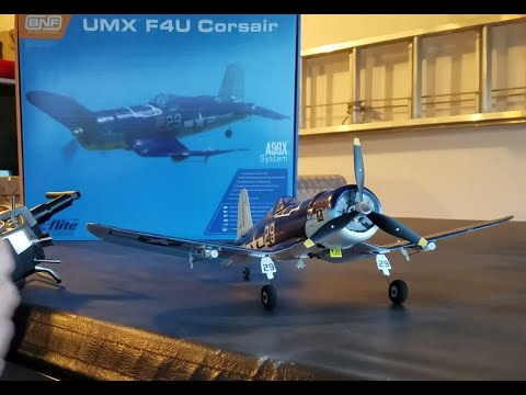 Horizon Hobby - F4U Corsair UMX vs P-47BL UMX Upgraded (not a fair fight, I realize) - UCVumEMd8O4mN1VwOPwVcLuA