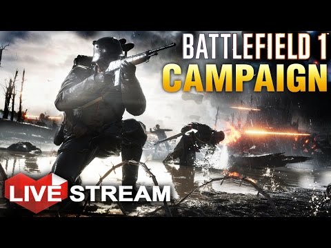 Battlefield 1: Campaign Gameplay | Horrors of World War 1 | Livestream (60fps) - UCDROnOVjS6VpxgAK6-HpzAQ