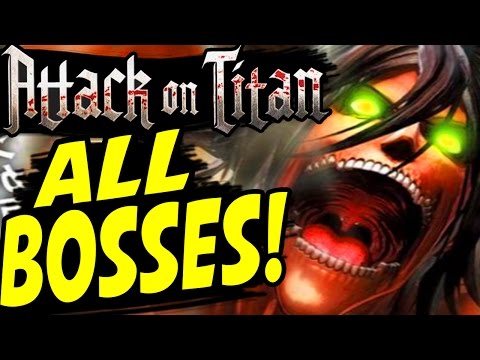 Attack on Titan Game All Bosses - All Battles Beast Ape Titan Colossal titan & Bizarre Titan - UC2Nx-8MWzDoAdc_0YXiRfwA
