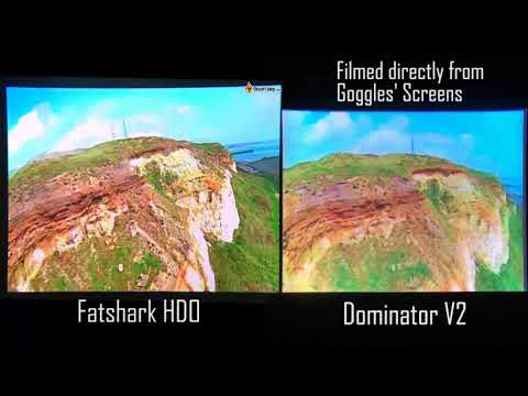 Fatshark HDO vs. Dominator V2 Screen Comparison - The BEST FPV Goggles Testing EVER! - UCQ3OvT0ZSWxoVDjZkVNmnlw