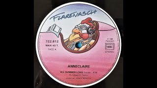 Anneclaire -  All Summer Long  (Extended Italo Disco 1985)