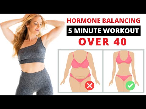 Hormone Balancing Workout: 5 Minute | Over 40
