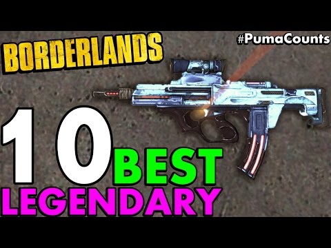 Top 10 Best Legendary Guns and Weapons in Borderlands 1 #PumaCounts - UCbbwieYl0WBCPsXB9uKvVUA