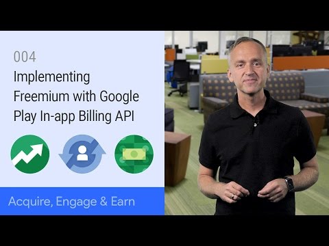 Implementing Freemium with Google play In-app Billing API - UC_x5XG1OV2P6uZZ5FSM9Ttw