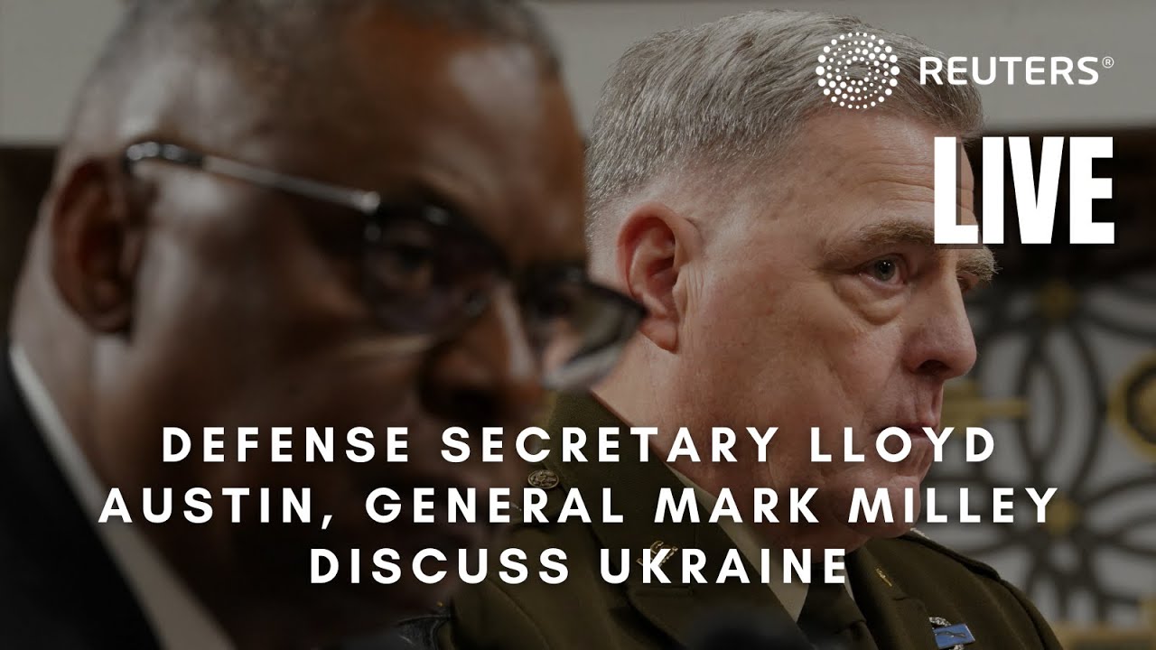 LIVE: Defense Secretary Austin, General Milley speak after Ukraine Defense Contact Group meeting