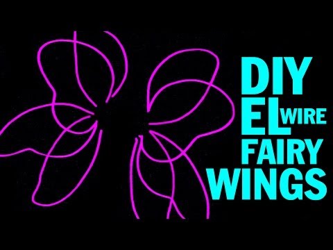 DIY EL Wire Fairy Wings and Wing Structure Tutorial - UCBMxQPhfM6nkhQ8vPfQhkCg