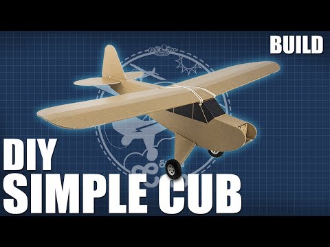 DIY FT Simple Cub - Build | Flite Test - UC9zTuyWffK9ckEz1216noAw