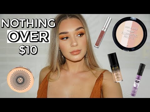 Full Face Using NOTHING Over $10 | Golden Goddess Tutorial - UCPG6A5tNaPfv2SRNW2beq5Q