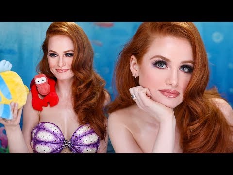 DISNEY'S LITTLE MERMAID MAKEUP TUTORIAL on Madelaine Petsch | PatrickStarrr - UCDHQbU57NZilrhbuZNbQcRA