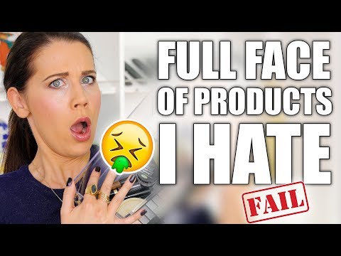 FULL FACE WITH HATE PRODUCTS ... FAIL - UC4qk9TtGhBKCkoWz5qGJcGg