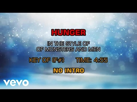 Of Monsters and Men - Hunger (Karaoke) - UCQHthJbbEt6osR39NsST13g