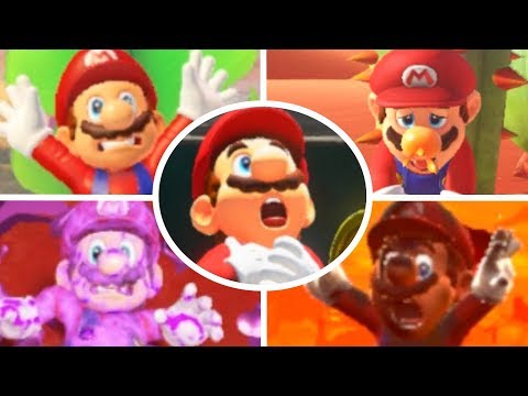 Super Mario Odyssey - All Death Animations - UC-2wnBgTMRwgwkAkHq4V2rg