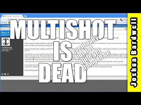 Dshot Killed the Multishot Star  | IN MY MIND AND IN MY QUAD - UCX3eufnI7A2I7IkKHZn8KSQ