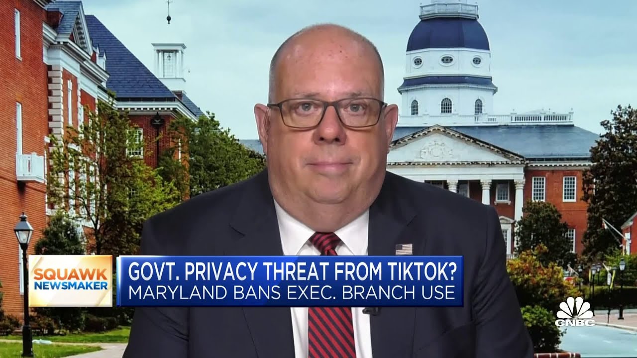 Maryland Gov. Larry Hogan explains TikTok ban: We face grave threats of cyber espionage