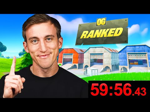 1 Hour of Fortnite OG Ranked