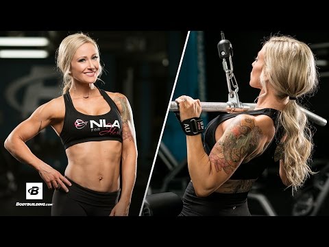 Sculpted Back & Biceps Gym Workout Routine | IFBB Bikini Pro Amy Updike - UC97k3hlbE-1rVN8y56zyEEA