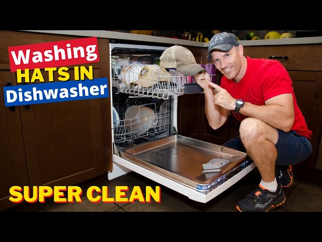 How Do You Wash Baseball Caps In The Dishwasher?