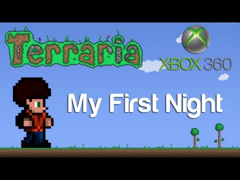 Terraria Xbox - My First Night [1] - UCj5i58mCkAREDqFWlhaQbOw