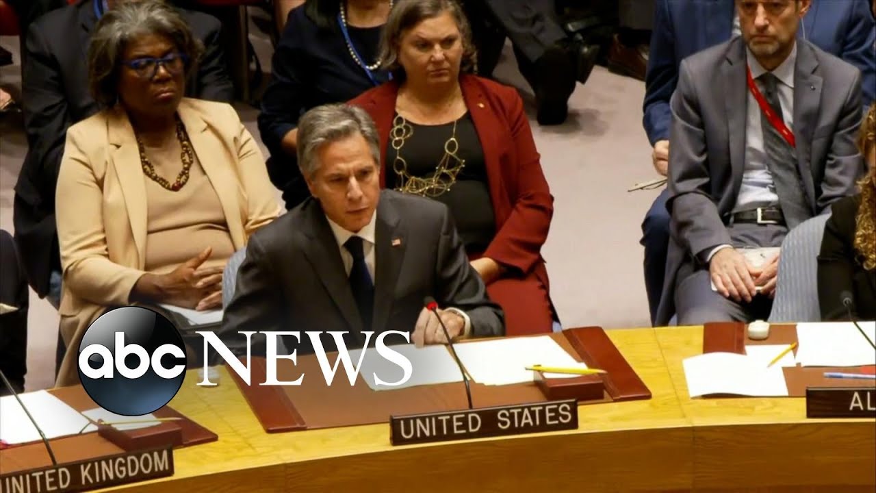 Blinken addresses Putin’s nuclear threat at UN General Assembly