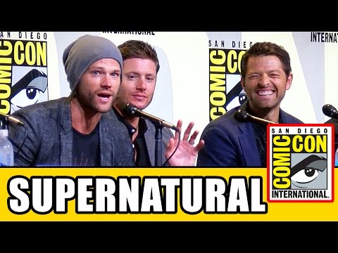 SUPERNATURAL Season 12 Comic Con Panel (Part 1) - Jared Padalecki, Jensen Ackles, Misha Collins - UCS5C4dC1Vc3EzgeDO-Wu3Mg