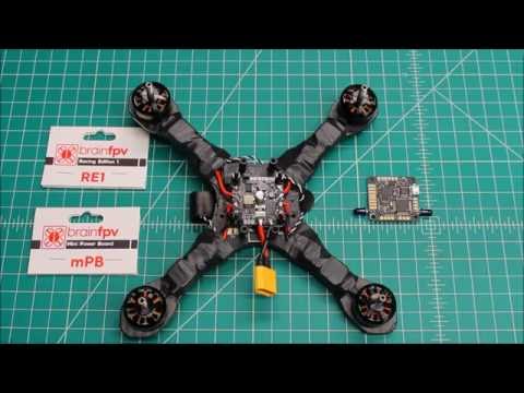 Brainfpv RE1 F4 Flight Controller & mPB PDB Review - UCGqO79grPPEEyHGhEQQzYrw