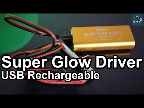 A USB Rechargeable LiPo Glow Starter! The HobbyKing Super Glow Driver Review - UCDmaPHBzr724MEhnOFUAqsA