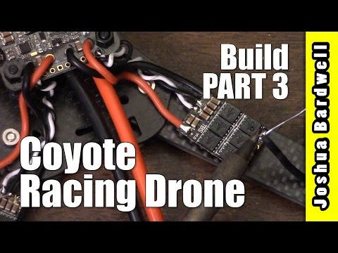 HOW TO BUILD A QUADCOPTER | AllCarbonRC Coyote | Part 3 - UCX3eufnI7A2I7IkKHZn8KSQ