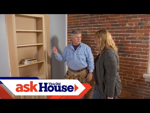 How to Install a Hidden Door/Bookshelf | Ask This Old House - UCUtWNBWbFL9We-cdXkiAuJA