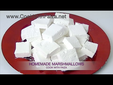 MARSHMALLOWS (homemade) *COOK WITH FAIZA* - UCR9WXUxcp0bR9OWi5ersIHw