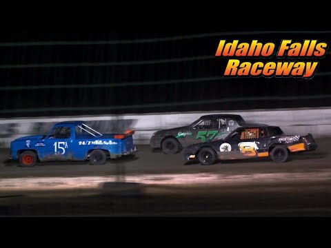 Idaho Falls Raceway Street Stock Main Event 8/27/22 - dirt track racing video image