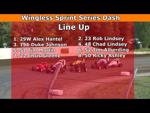 Grays Harbor Raceway, June 19, 2022, Wingless Sprint Series Dash - dirt track racing video image