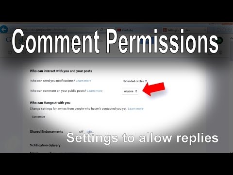 Google+ permissions - allowing me to reply to your comments - UCp1vASX-fg959vRc1xowqpw