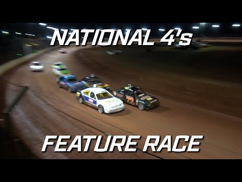 National 4's: A-Main - Maryborough Speedway - 19.02.2022 - dirt track racing video image