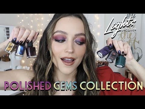 YOUR NEW FAV WINTER NAILS!!! Lights Lacquer Gem Collection | Swatches + Chit Chat - UC8v4vz_n2rys6Yxpj8LuOBA