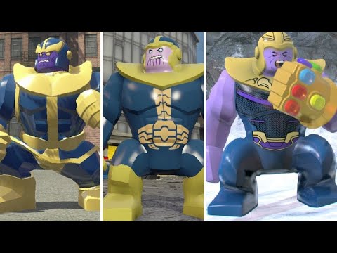 Evolution of Thanos in LEGO Marvel Videogames (2013-2018) - UCg_j7kndWLFZEg4yCqUWPCA