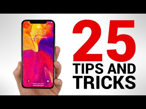 iPhone X - TOP 25 Tips & Tricks You NEED to KNOW! - UCr6JcgG9eskEzL-k6TtL9EQ