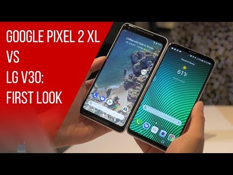 Google Pixel 2 XL vs LG V30 first look - UCwPRdjbrlqTjWOl7ig9JLHg