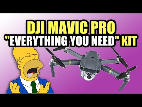 DJI Mavic Pro, “EVERYTHING YOU NEED” Kit - 4K Camera Drone - UCppifd6qgT-5akRcNXeL2rw