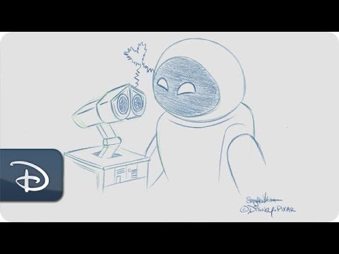 How-To Draw WALL-E and Eve | Disney Parks - UC1xwwLwm6WSMbUn_Tp597hQ