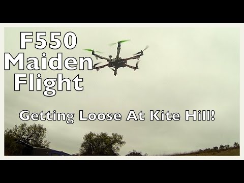 Dji F550 Maiden Flight - Sporty! - UCTa02ZJeR5PwNZK5Ls3EQGQ