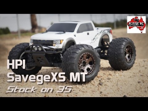 HPI SavageXS Running Video on 3S - Stock - UCOfR0NE5V7IHhMABstt11kA