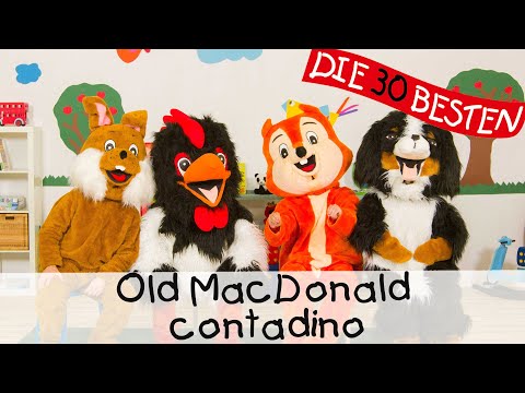 🇮🇹 Old MacDonald contadino [Old Mac Donald had a Farm] || Canzoni per bambini 👨‍🌾