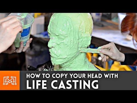 How to life cast (make a mold of your head) - UC6x7GwJxuoABSosgVXDYtTw